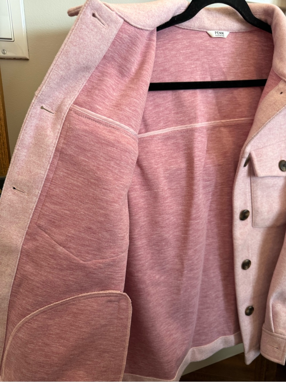 Penningtons Pink Shacket - Picture 2 of 4